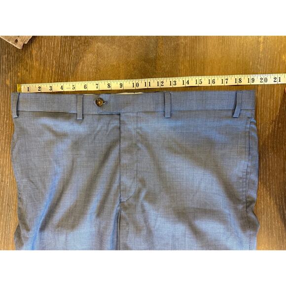 "RALPH" RALPH LAUREN Slim Fit Slacks Pants Men size 38 x 32 Blue Ralph Classic - Picture 6 of 7